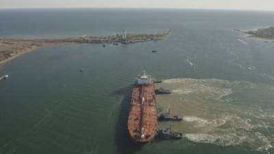 Танкер с азербайджанской нефтью для Беларуси ожидают в одесском порту «Южный»