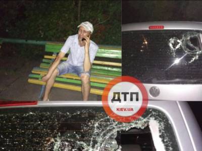 В Березняках в Киеве разъяренный мужчина разгромил авто любовника своей жены