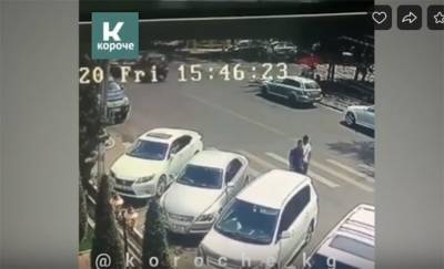 Появилось видео страшной аварии в Бишкеке, в результате которой популярная певица впала в кому