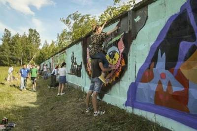 В Ярославле мастерам граффити выделили еще одну стену.