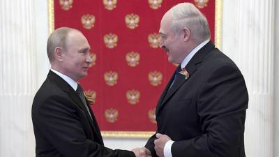 Песков анонсировал переговоры Путина и Лукашенко