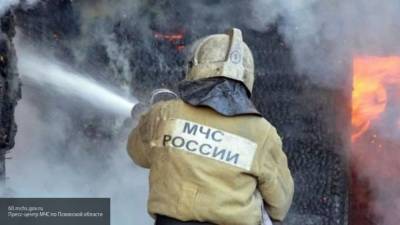 Сотрудники МЧС спасли семь жильцов из горящего дома в Москве