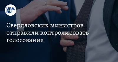 Свердловских министров отправили контролировать голосование. Кто остался в городе