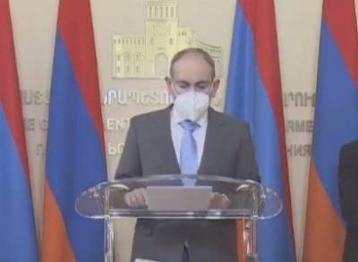 Пашинян: В Армении нужен рестарт противоэпидемического поведения граждан