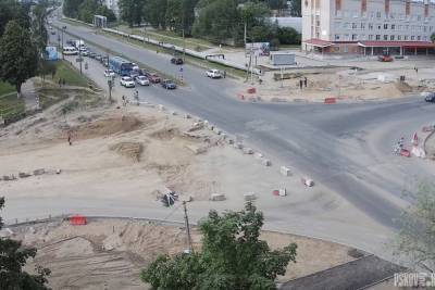 Улицу Индустриальную в Пскове откроют после ремонта позже обещанного