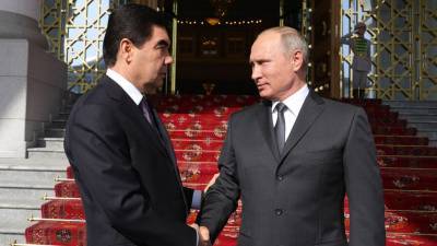 Путин поздравил президента Туркмении с днем рождения