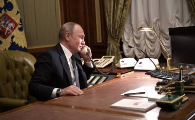 Путин по телефону поздравил президента Туркмении с днем рождения