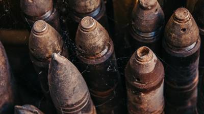 Сотрудники МЧС России по Московской области нашли боеприпасы времен ВОВ