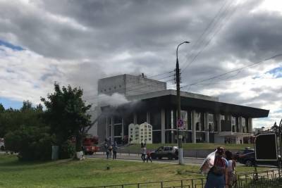 В здании Владимирского академического театра драмы произошел пожар