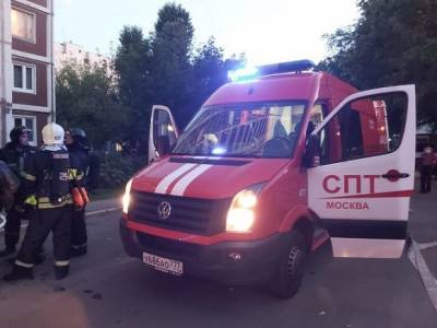 Пожар в жилом доме на западе Москвы унес жизни двоих человек