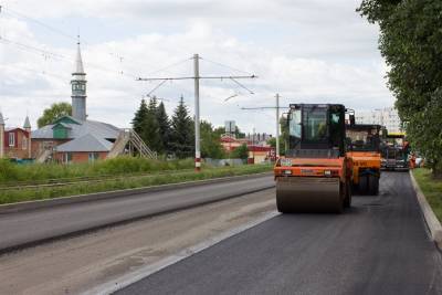 Ульяновская область занимает пятую позицию в рейтинге ПФО по темпам дорожных работ