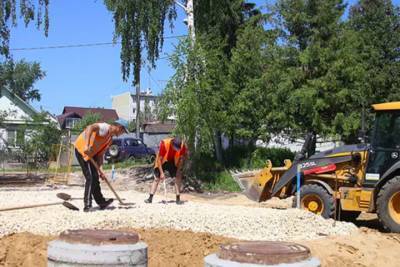 Более 800 дворов благоустроили в Тульской области за 4 года