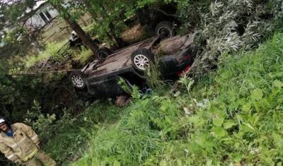 В Тюменской области в перевернувшемся автомобиле обнаружен труп вахтовика