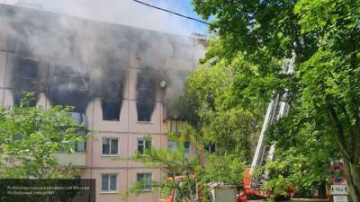 Следком озвучил причину страшного пожара на Проходчиков в Москве