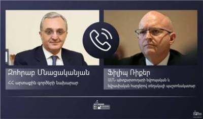 Зограбян и Рекер обсудили карабахский вопрос