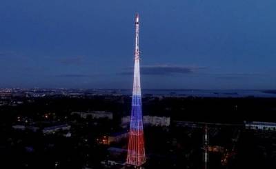 Казанская телебашня окрасится в цвета российского триколора