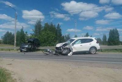 В Рязанской области в ДТП пострадали два водителя