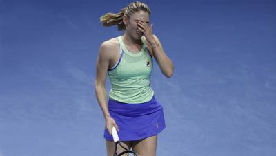 Теннисистка Александрова уступила Плишковой на выставочном турнире в Чехии