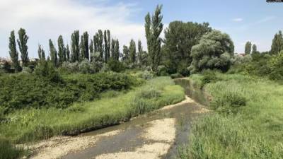 В аннексированном Крыму из-за засухи две реки превратились в ручьи