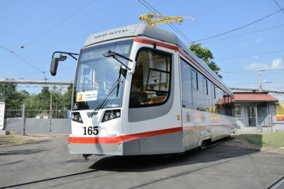 В столице Кубани вышли на линию новые трамваи