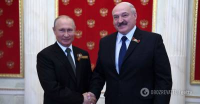 Лукашенко заявил о "нерушимой дружбе" с Россией и обнял Путина | Мир | OBOZREVATEL