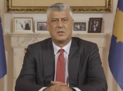 Лидер косовских сепаратистов озвучил условие своей отставки