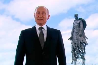 Путин выступил под Ржевом и призвал голосовать за будущее, которое вот уже 20 лет никак не наступит