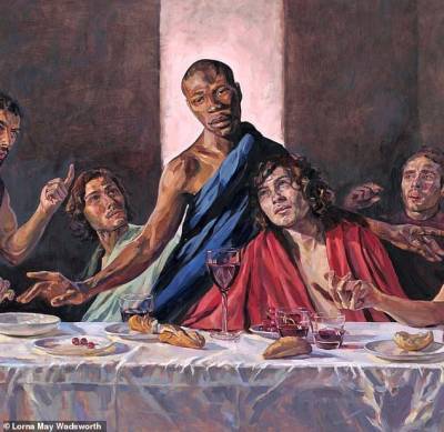 В британском соборе представили картину с темнокожим Иисусом - Cursorinfo: главные новости Израиля