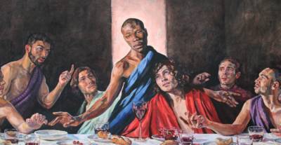 В РПЦ назвали «антихристианской» картину с темнокожим Иисусом Христом