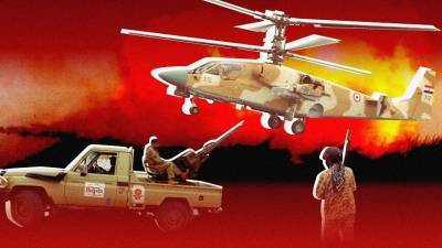 Египетская армия может применить в Ливии боевые вертолеты Ка-52 российского производства