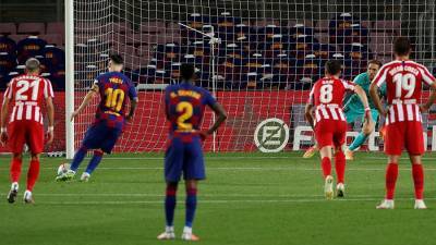 «Барселона» и «Атлетико» сыграли вничью в матче чемпионата Испании
