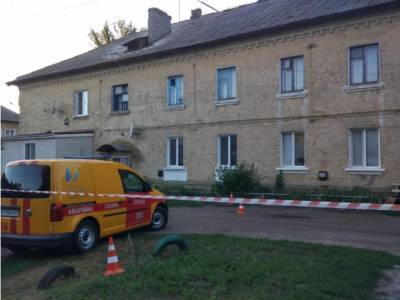 В Киевской области в двухэтажном доме рухнула крыша
