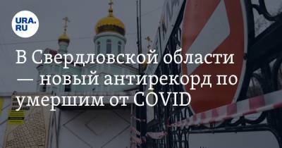 В Свердловской области — новый антирекорд по умершим от COVID. КАРТА очагов заражения