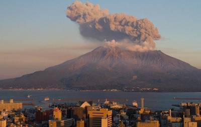 В Японии ожидают масштабного извержения вулкана Сакурадзима