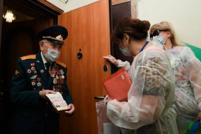 В Общероссийском голосовании принял участие фронтовик из Тверской области