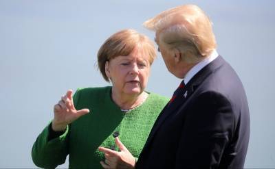 Трамп наказал Меркель за дружбу с Россией