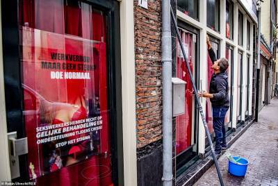 Перчатки, маски и никакого орального секса: в Амстердаме открывается квартал "красных фонарей"