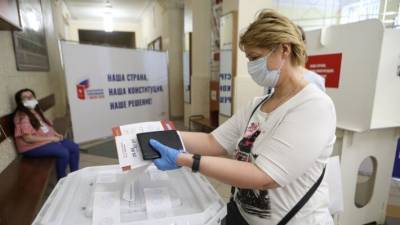 Россиян впечатлило качество организации голосования по поправкам