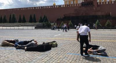 В Москве задержали участников акции против "обнуления" президентства Путина (видео)
