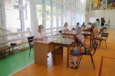 В Геленджике проголосовали по изменениям в Конституцию 62 процента населения