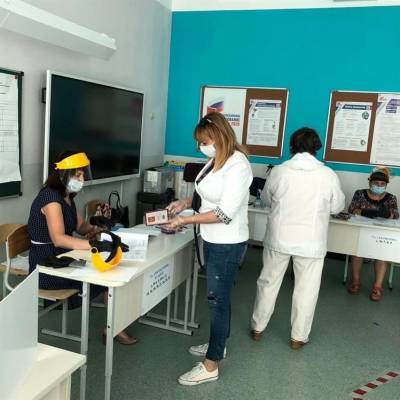 Маргарита Еварестова: «На избирательном участке соблюдены все меры предосторожности»
