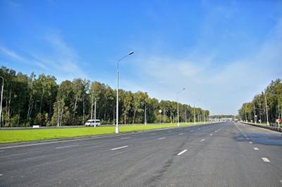 Собянин открыл новый выезд из города Московский на Киевское шоссе