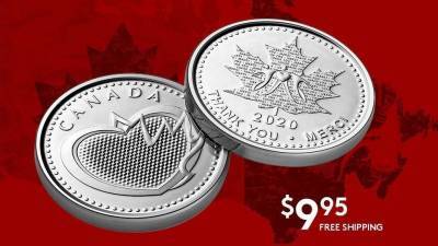 Монетный двор Канады отчеканил памятную монету в честь врачей