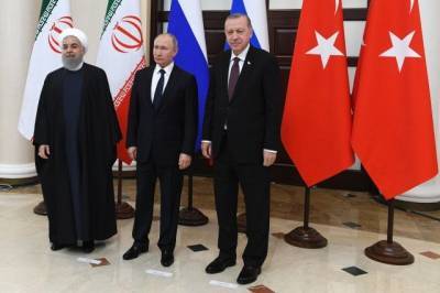 Президенты России, Ирана и Турции начали онлайн-саммит по ситуации в Сирии