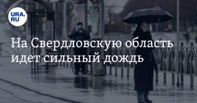 На Свердловскую область идет сильный дождь