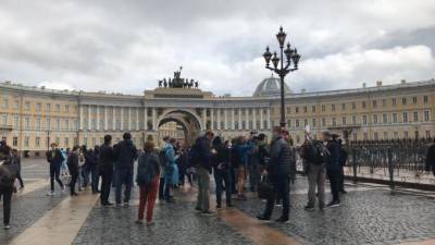 В Петербурге начался флешмоб против поправок в Конституцию