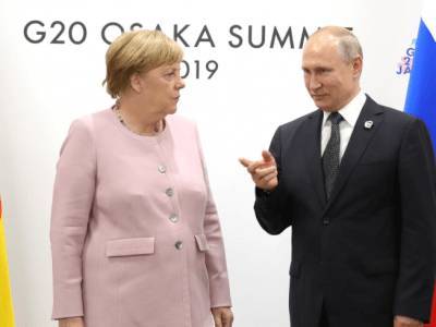 На возможность введения санкций по «Северному потоку — 2» отреагировала Меркель