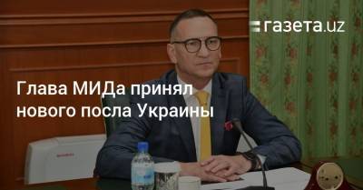 Глава МИДа принял нового посла Украины