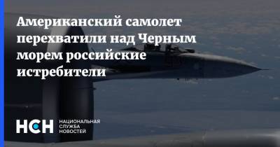 Американский самолет перехватили над Черным морем российские истребители