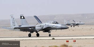 Истребитель F-16 разбился на базе ВВС США в Южной Каролине